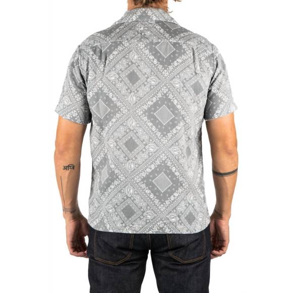 NEW KATO the wrench ss waffle shirt in grey - Picture 3 of 5